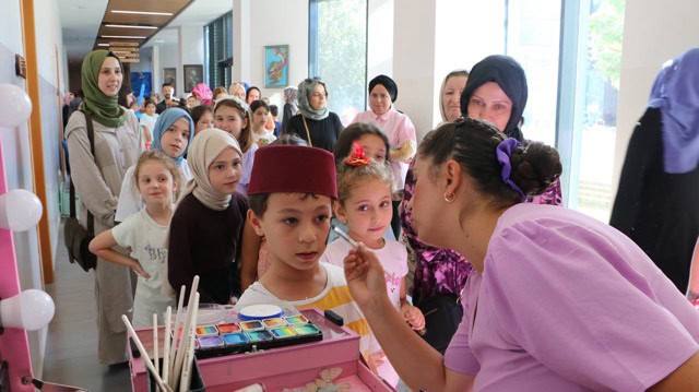 Çocuklar SGM yaz kurslarının finalinde eğlenceye doydu