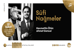 Ziya Taşkent Konser Salonu'nda Sufi Nağmeler Dinletisiyle Ramazan’a Özel Müzik Akşamı